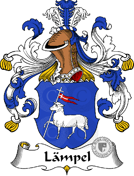 Coat of arms of family Lämpel