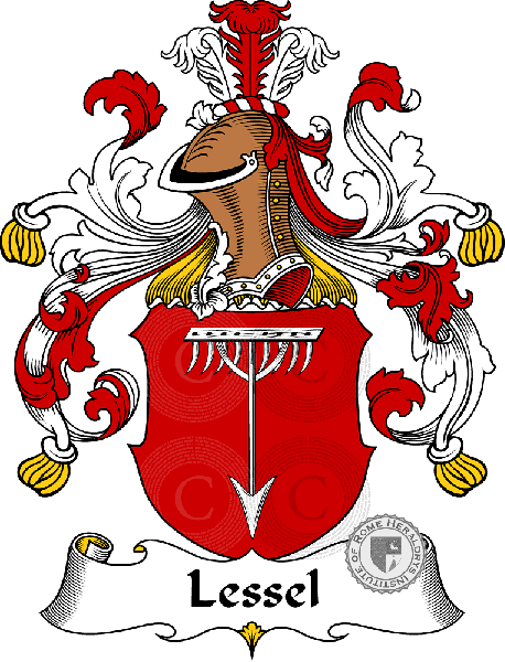Coat of arms of family Lessel
