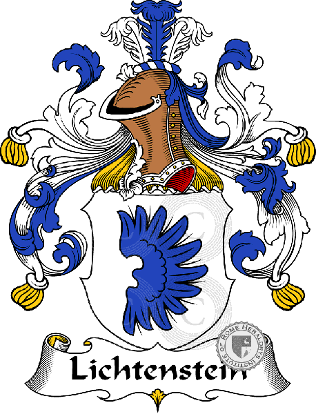 Coat of arms of family Lichtenstein