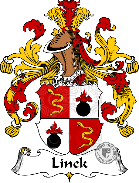 Coat of arms of family Linck