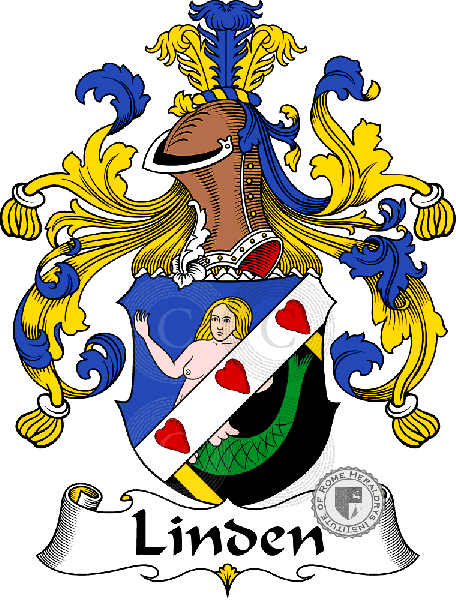 Coat of arms of family Linden