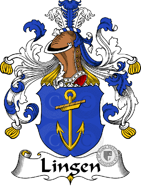 Coat of arms of family Lingen