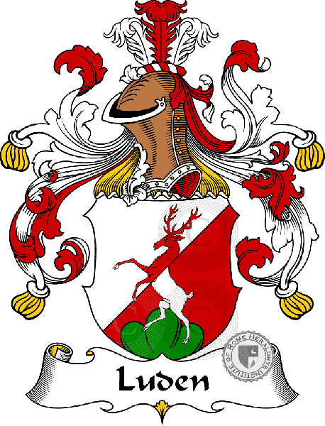 Coat of arms of family Luden