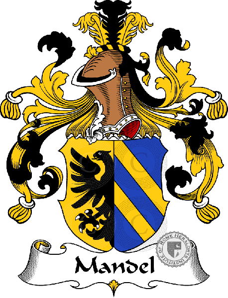 Coat of arms of family Mandel