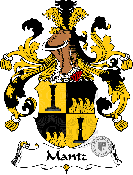Coat of arms of family Mantz