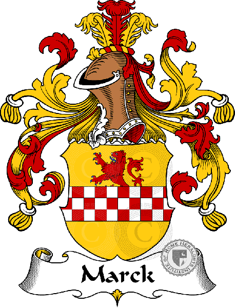 Wappen der Familie Marck