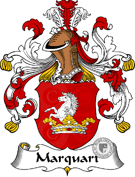 Coat of arms of family Marquart