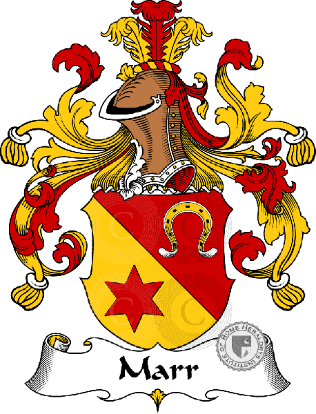 Coat of arms of family Marr
