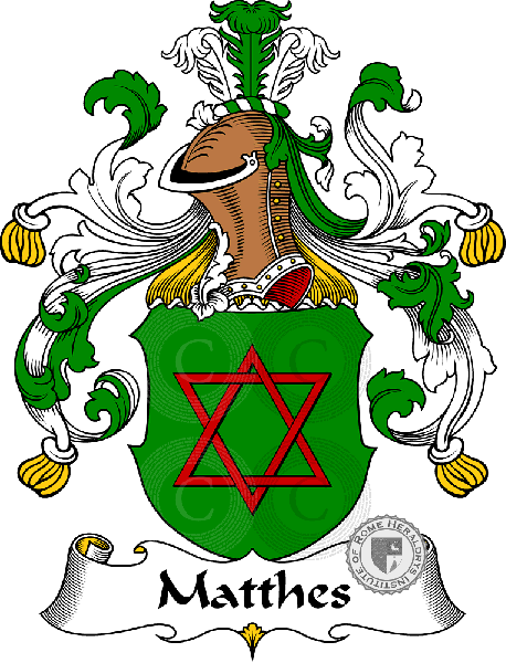 Coat of arms of family Matthes