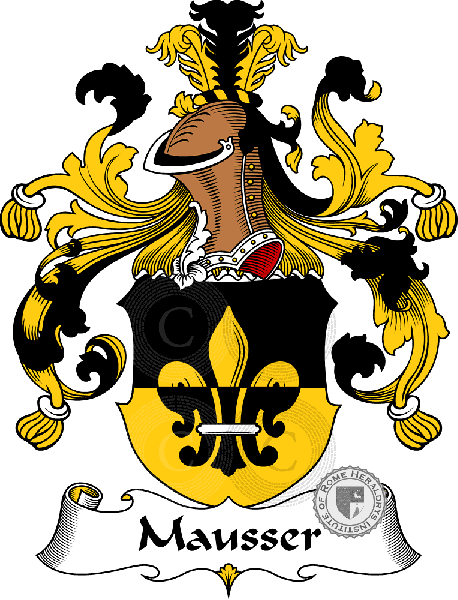 Coat of arms of family Mausser