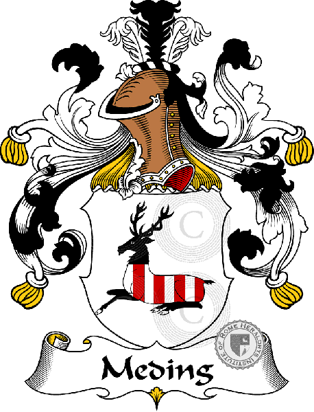 Coat of arms of family Meding
