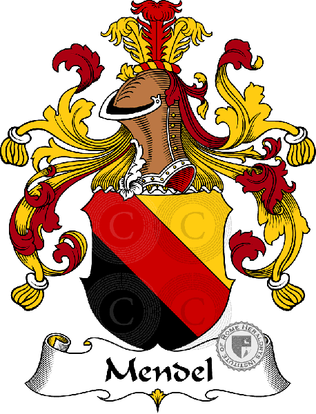 Coat of arms of family Mendel