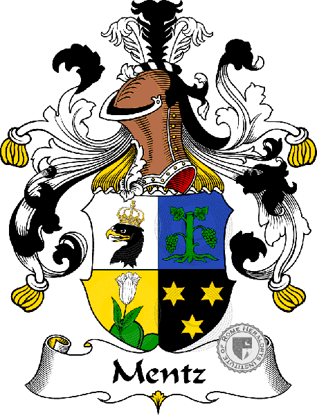 Coat of arms of family Mentz