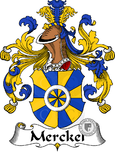 Coat of arms of family Merckel