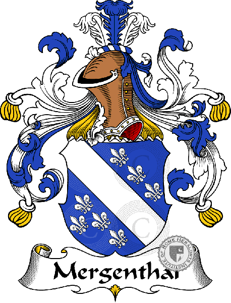Escudo de la familia Mergenthal