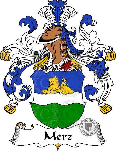 Coat of arms of family Merz