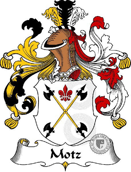 Coat of arms of family Motz