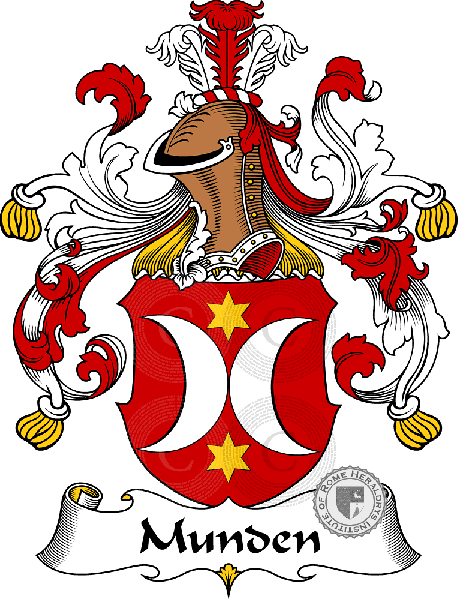 Coat of arms of family Munden