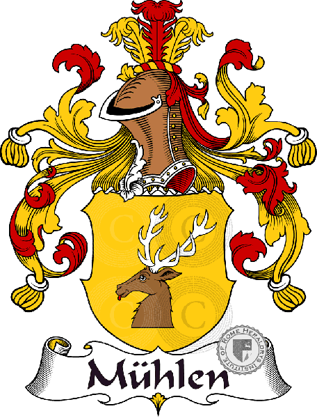 Escudo de la familia Mühlen