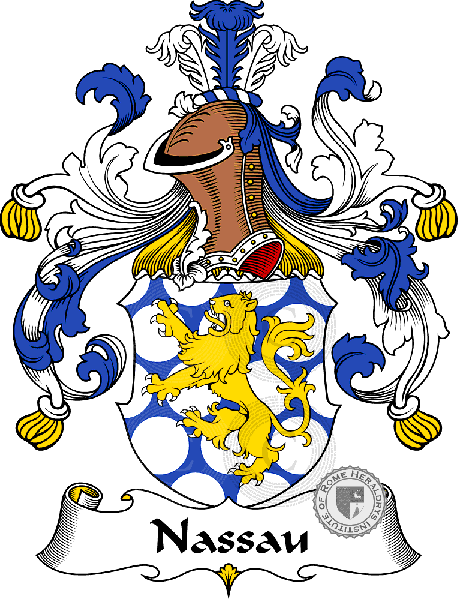 Coat of arms of family Nassau