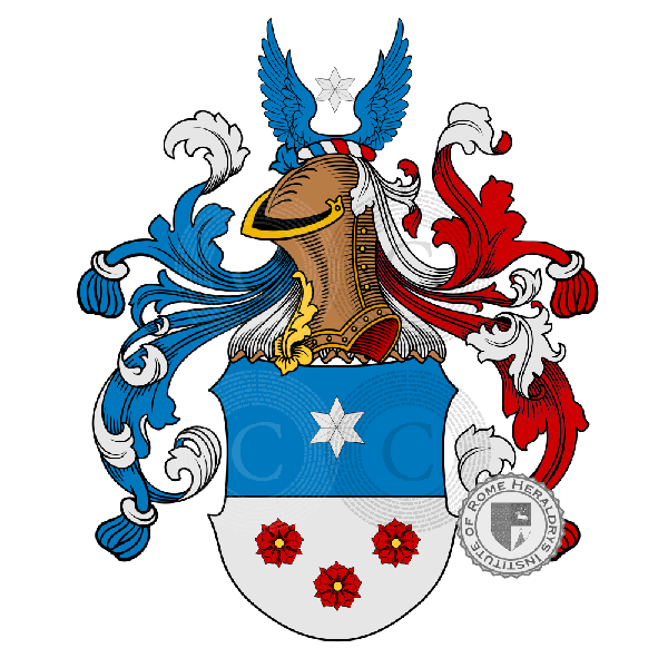 Coat of arms of family Nau