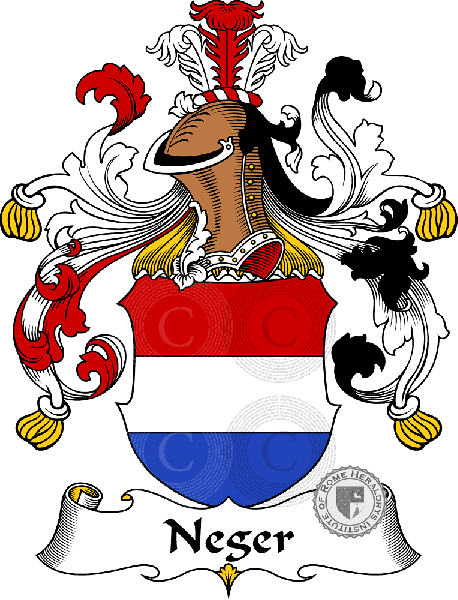 Coat of arms of family Neger