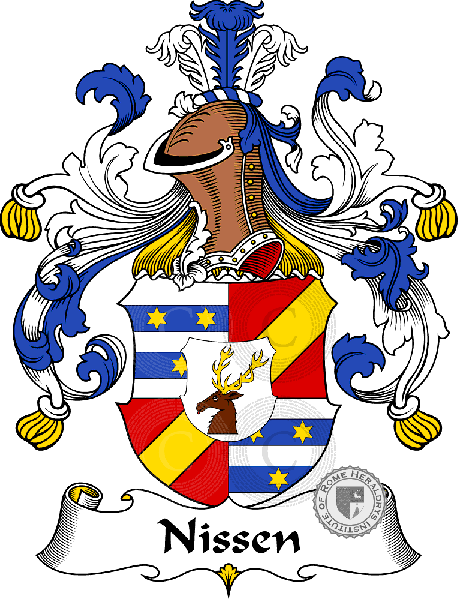 Wappen der Familie Nissen
