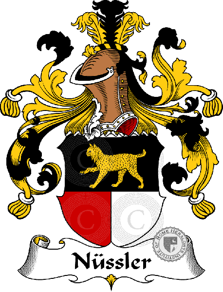 Coat of arms of family Nüssler