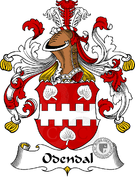 Coat of arms of family Odendal
