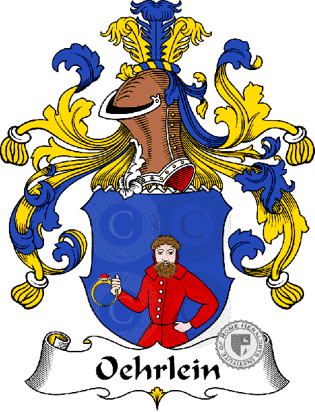 Wappen der Familie Oehrlein