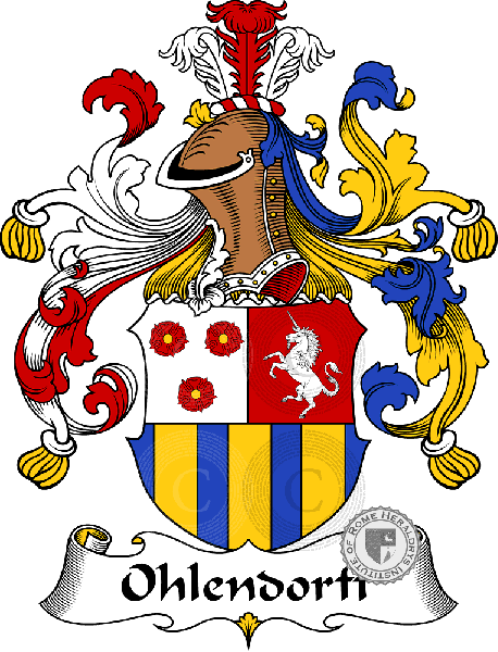 Coat of arms of family Ohlendorff