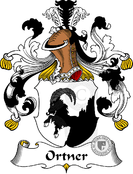 Coat of arms of family Ortner
