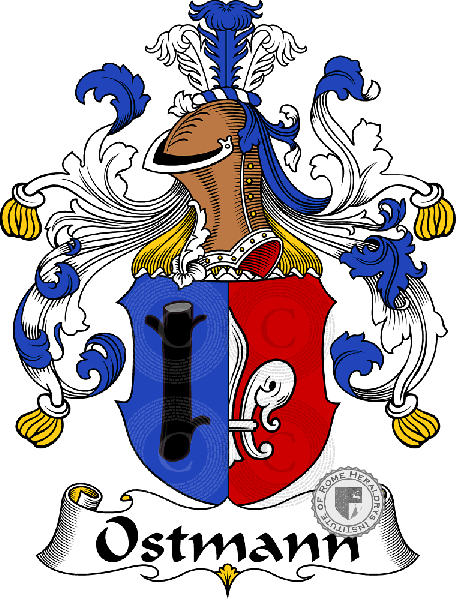 Coat of arms of family Ostmann