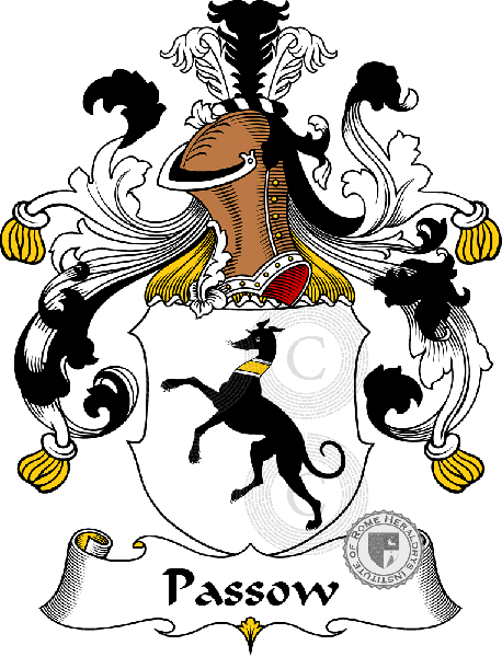 Coat of arms of family Passow