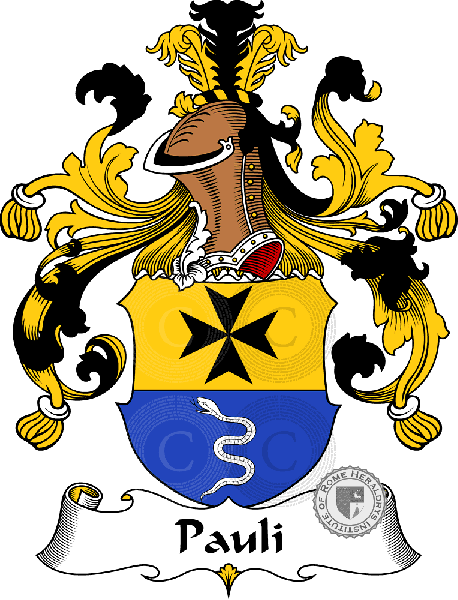 Wappen der Familie Pauli