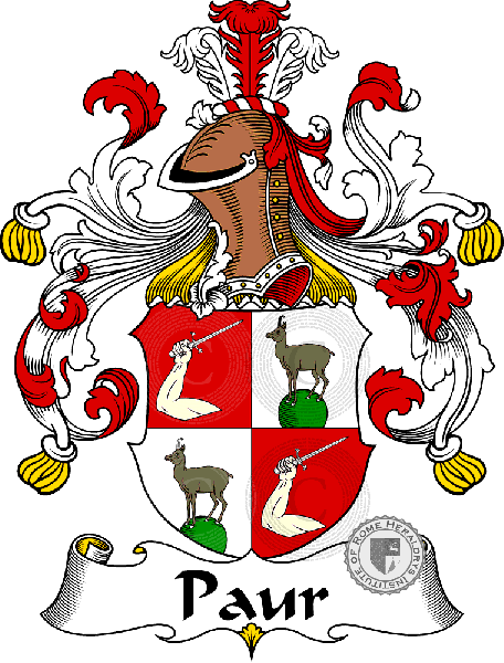 Wappen der Familie Paur