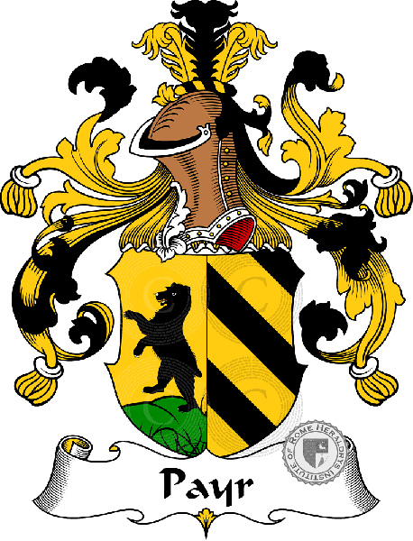 Coat of arms of family Payr