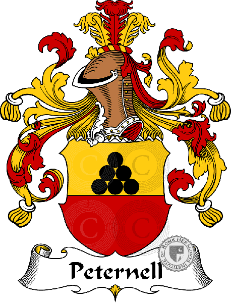 Wappen der Familie Peternell