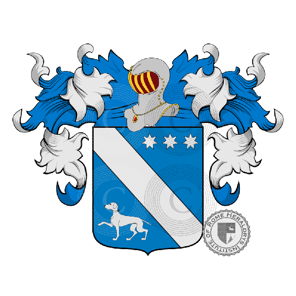 Coat of arms of family Pisacane