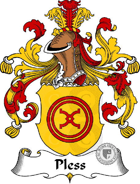 Coat of arms of family Pless