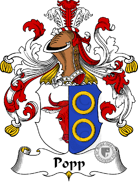 Coat of arms of family Popp