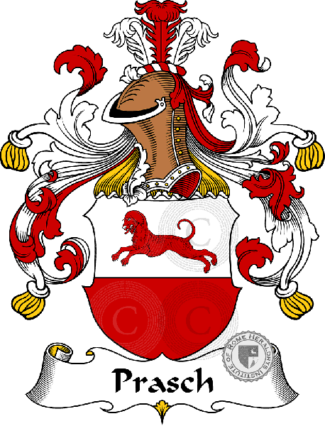 Coat of arms of family Prasch
