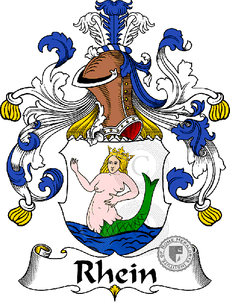 Escudo de la familia Rhein