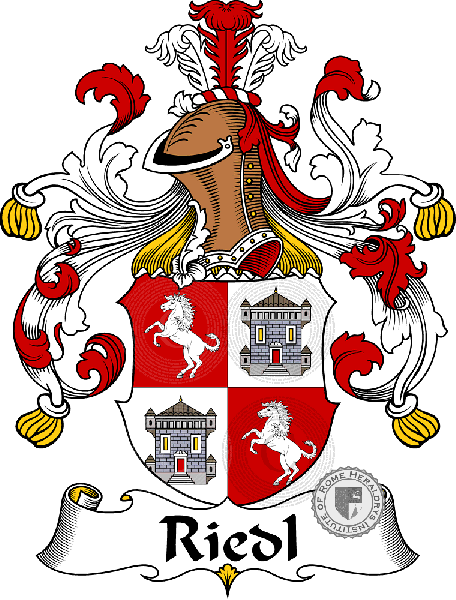 Coat of arms of family Riedl