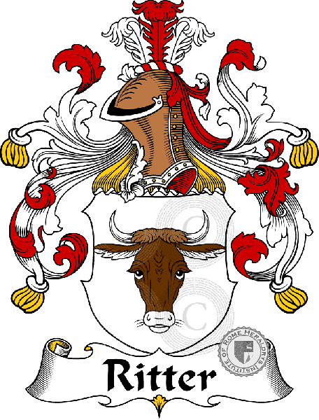 Coat of arms of family Ritter