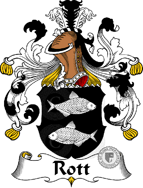 Coat of arms of family Rott