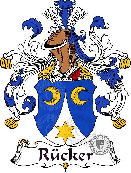 Coat of arms of family Rücker