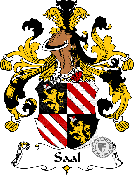 Coat of arms of family Saal