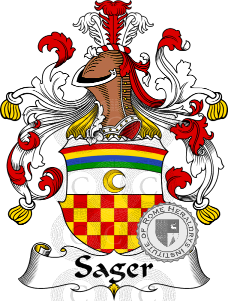 Wappen der Familie Sager