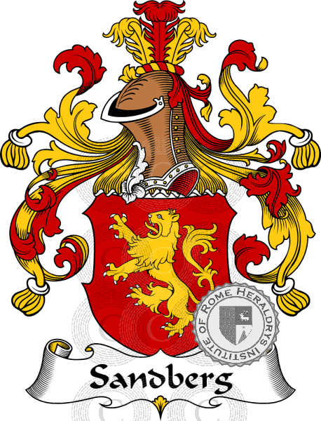 Wappen der Familie Sandberg